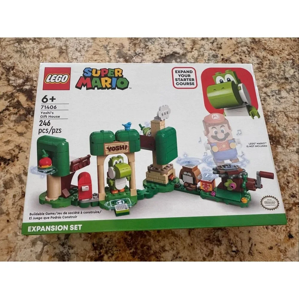 Super Mario Lego set, 246 pieces new in box